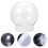 sphères de neige 15 pièces transparent, kit diy remplacement 10