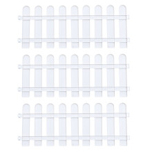 5 plastic tuinpalissade panelen met randafwerking