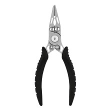 Cutting Saltwater Lure Stainless Steel Fishing Pliers Tungsten Carbide Cutters Hook Remover Multifunctional Black