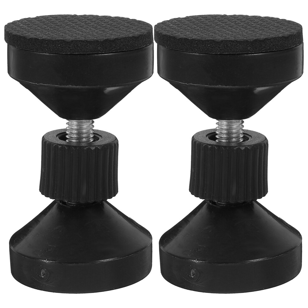 2Pcs Adjustable Bed Stoppers For Headboard Abs Metal Anti-Shake Fixers 3611845427791