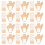 100Pièces Boîtes Triangle Sandwich Papier Kraft Premium 8
