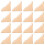 100Pièces Boîtes Triangle Sandwich Papier Kraft Premium 4