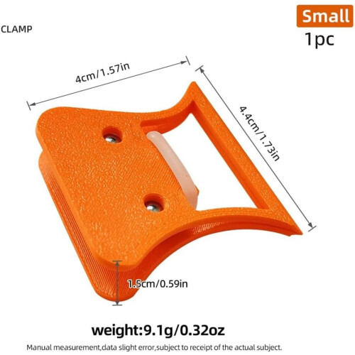 Feather Clip Plastic Fly Tying Accessory Folding Block S Size 1