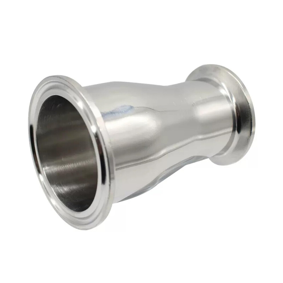 38X32mm To 50.5X50.5mm 304 Stainless Steel Pipe Reducer Pipe Fitting Model 304Ss Industrial Grade 9187378323380