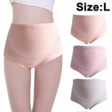 (XXL, style1) 3 pcs Cotton Women's Maternity Panties Classic High Waist Styles Maternity Underwear Multi-Pack