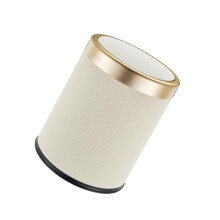Elegant Round Press Trash Can With Lid Round Waste Bin For Modern Home Decor Waste Management