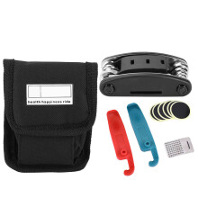 Cyclist's Best Friend Multitool, Tube Patch Kit for Instant Repairs, Compact Portable for Easy Transportation, High Quality Materials for Reliability