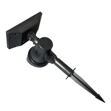 Wasserdichte Solar-Gartenprojektorlampe, 0,3 W LED, 6-12 Stunden Helligkeit