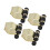 Iron Pool Cue Clips For Billiards Cue Holders, Secure Your Ropes With Ease Using Rope Clamp Solid Brass (Gold) 3