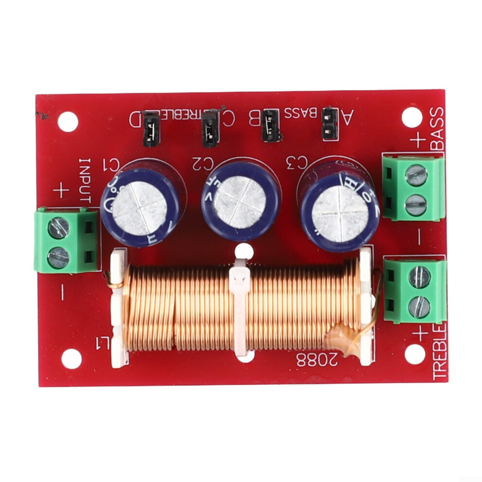 400W 2Way Audio Speaker Crossover Filter Frequency Splitter For 216 Ohm Tweeter Bass Speaker Copper Material 9347817117745