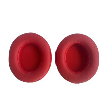 Coussinets d'oreille en protéines souples,-Rouge