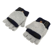 USB beheizbare Handschuhe 5V Einstellbar Baumwolle Grau Blau Einheitsgröße für Skifahren und Radfahren