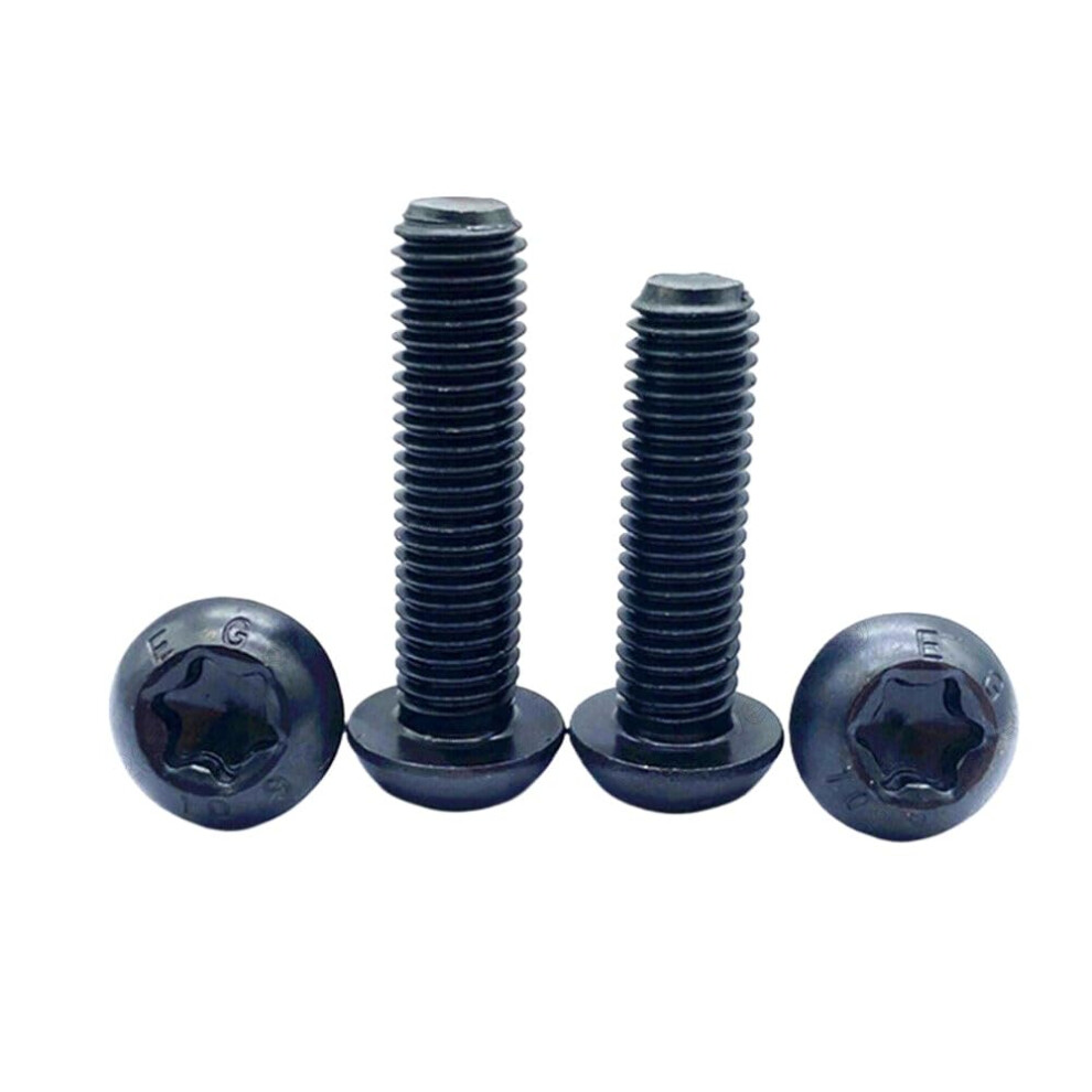 Steel Torx Screws With Round Head (M6 X 1.0 X 20 Mm)