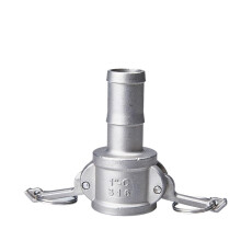 3/4 Inch 304 Stainless Steel C Type Camlock Fitting Quick Disconnect Coupling LeakProof Ref: 8345