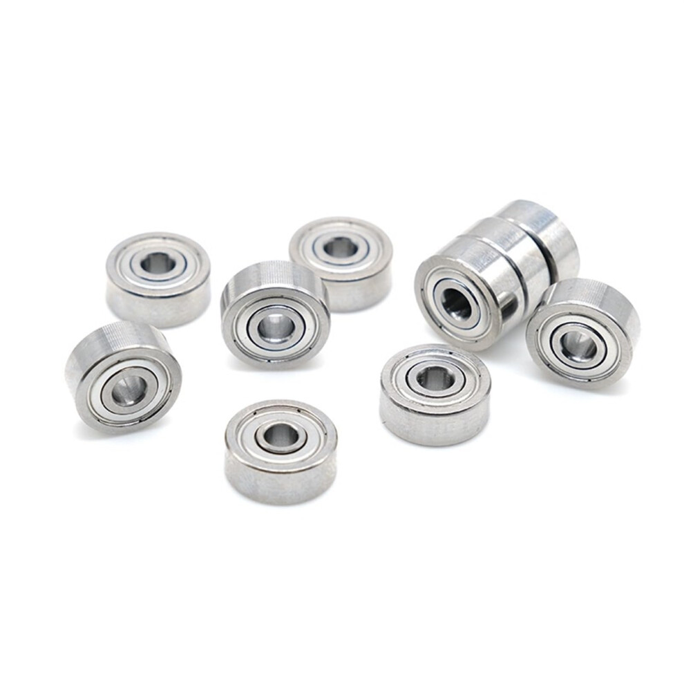 623Zz Bearings 3X10x4 Mm Shielded Ball Bearings 5Piece Set Steel 9382693955227