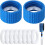 2piece water filter coupling set, compatible with 28 mm thread filters and plastic bottles 1