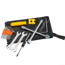 8Pcs Piece Motorcycle Plus Set Wrenches And Screwdrivers Compact Bike Tool Kit With Storage Bag For OnTheGo