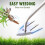 Weeder Puller Tool, Manual Weed Removal Tool, Root Extractor Stick, Garden Hand Weed, Soil 2