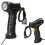 Pompa d'aria portatile per auto da 120W con manometro e luce LED, nero 8