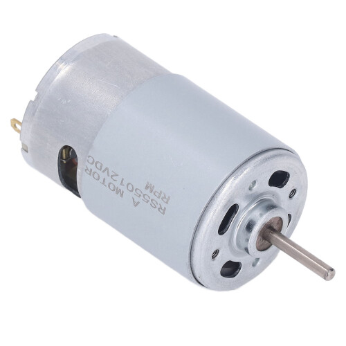 DC-Bürstenmotor, Kupferspule, Edelstahlgehäuse, 1
