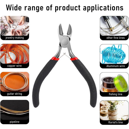 Precision Side Cutters for Crafts, Wire Cutter for MultiCore Cables, Model Making 2