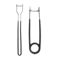 Mouth Opener Spreader 2 Piece Stainless Steel Saltwater Fishing Tool Fish Hook Remover Extractor Fish Jaw Spreader