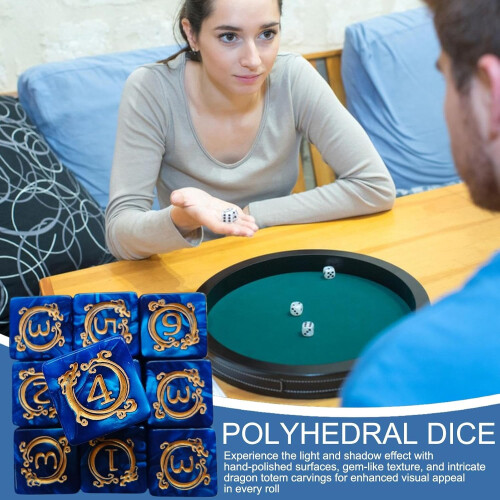 Polyhedral Dice Set   Multicolour Dice Collection for Fantasy Board Games 1