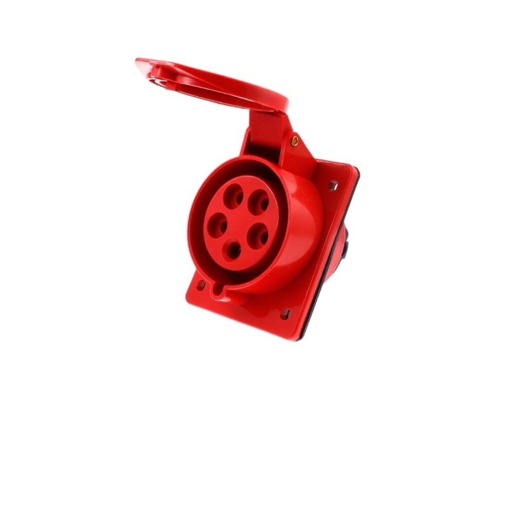 Obliquemounted Aviation Plug And Socket 3Core 4Core 5Hole Waterproof Copper 16A Inclined Seat 16A/32A Male And Female 9189345377174