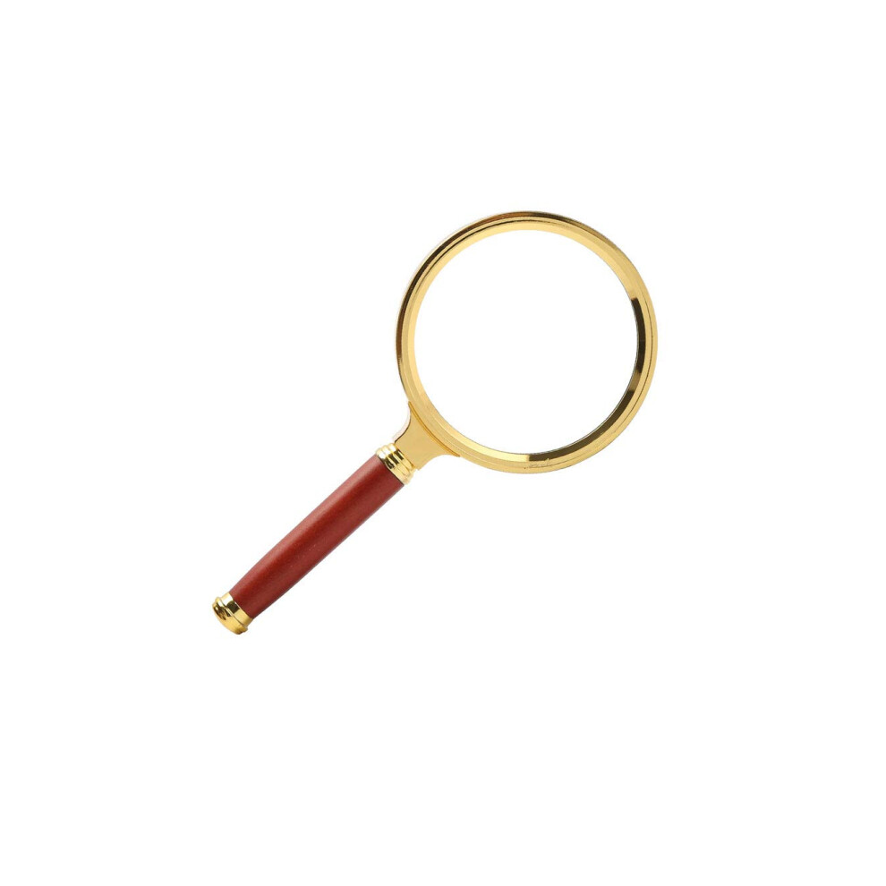 HdLupe 10x, Wooden Handle, Portable Optical Magnifier with  Magnification, 20x