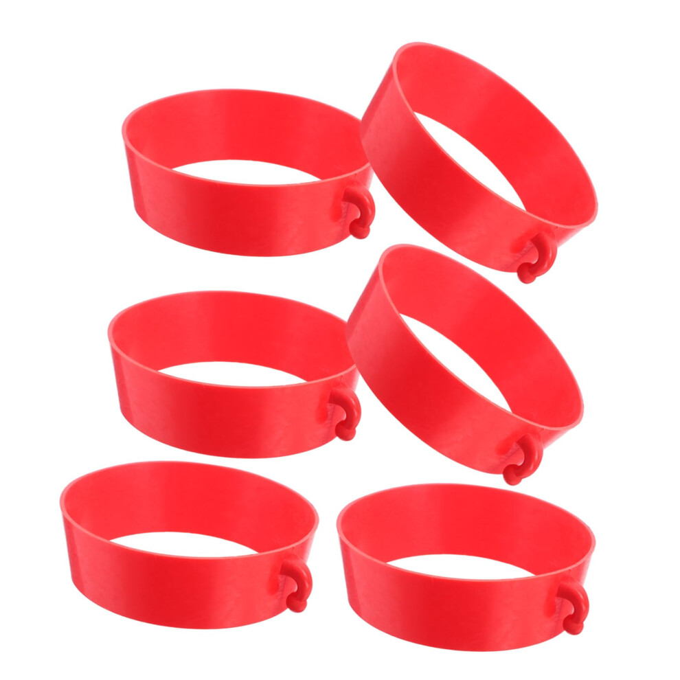 Traffic Cone Connector Kit 6Pcs Universal Cone Chain Connectors For Road And Construction Traffic Management 9347817259247