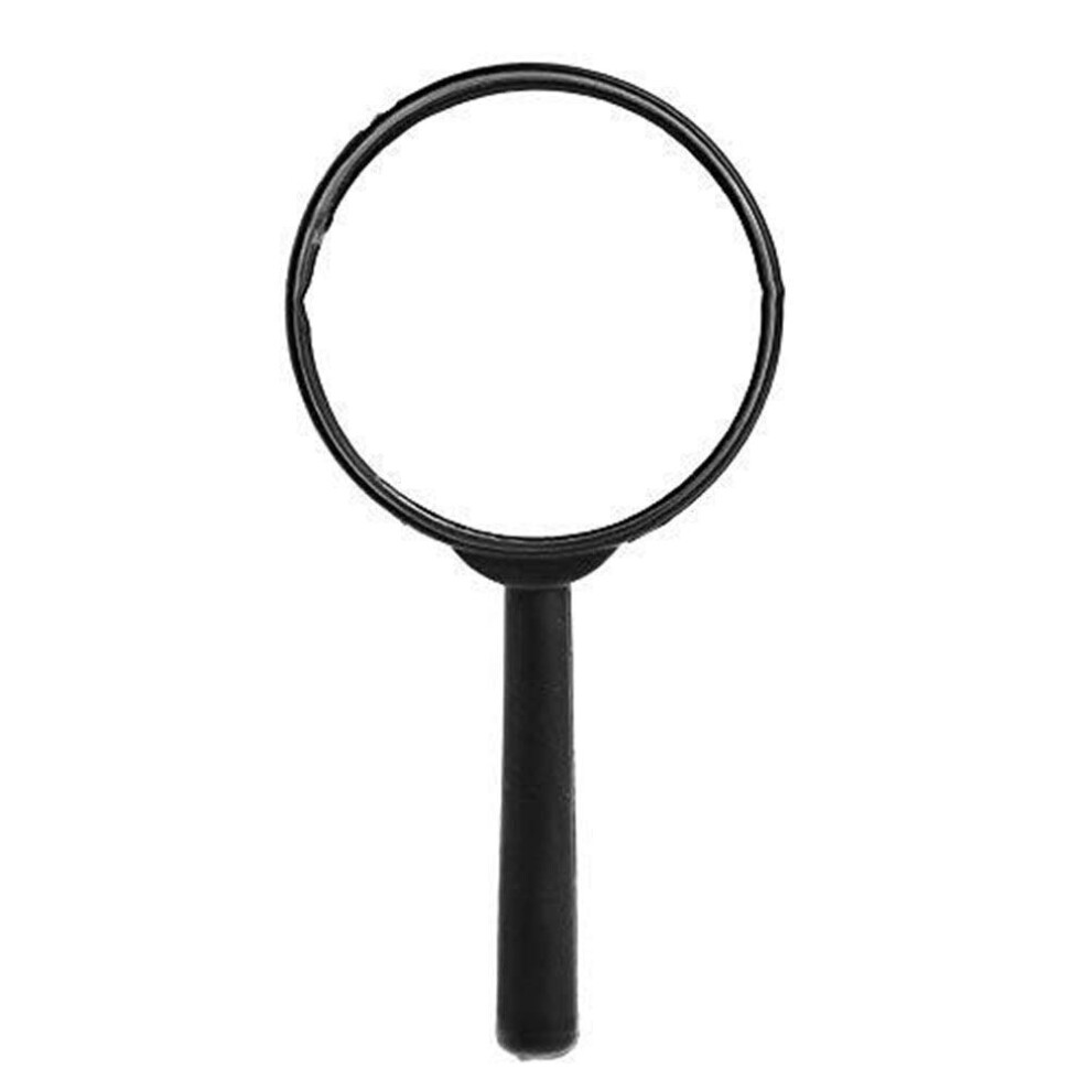 Hand magnifier, 60mm hand magnifier with 5x magnification, magnifying glass lens microscope, easy to carry, good workmanship and comfortable to hold.