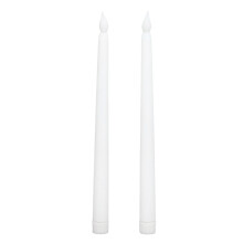 Flackernde LED-Kerzen mit warmem Licht, batteriebetrieben, mit 3D-Docht, echtem Wachs, rauchfrei, für die Heimdekoration, sichere LED-Technologie
