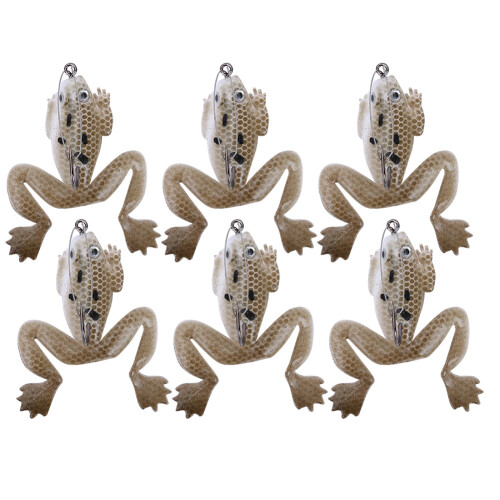 Δόλωμα Thunder Frog με μαλακό κοίλο σώμα, πλωτά δολώματα επιφανειακού νερού, εύκολο στη