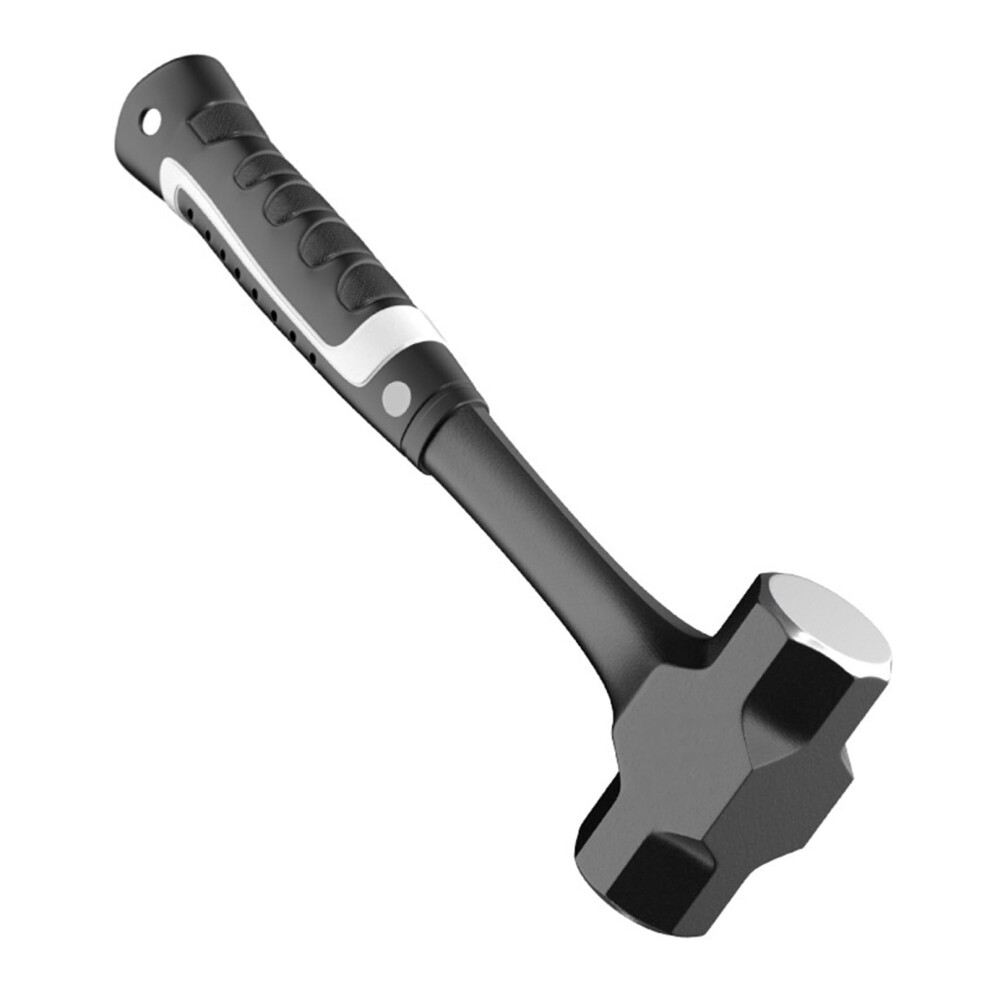 Heavy Octagonal Hammer Carbon Steel Hammer Nonslip Heavy Duty Construction Hammer 3Lb 9347817121377