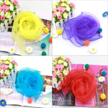 10Pcs Kids Performance and Dance Scarves Small Candy Color for Children Fun