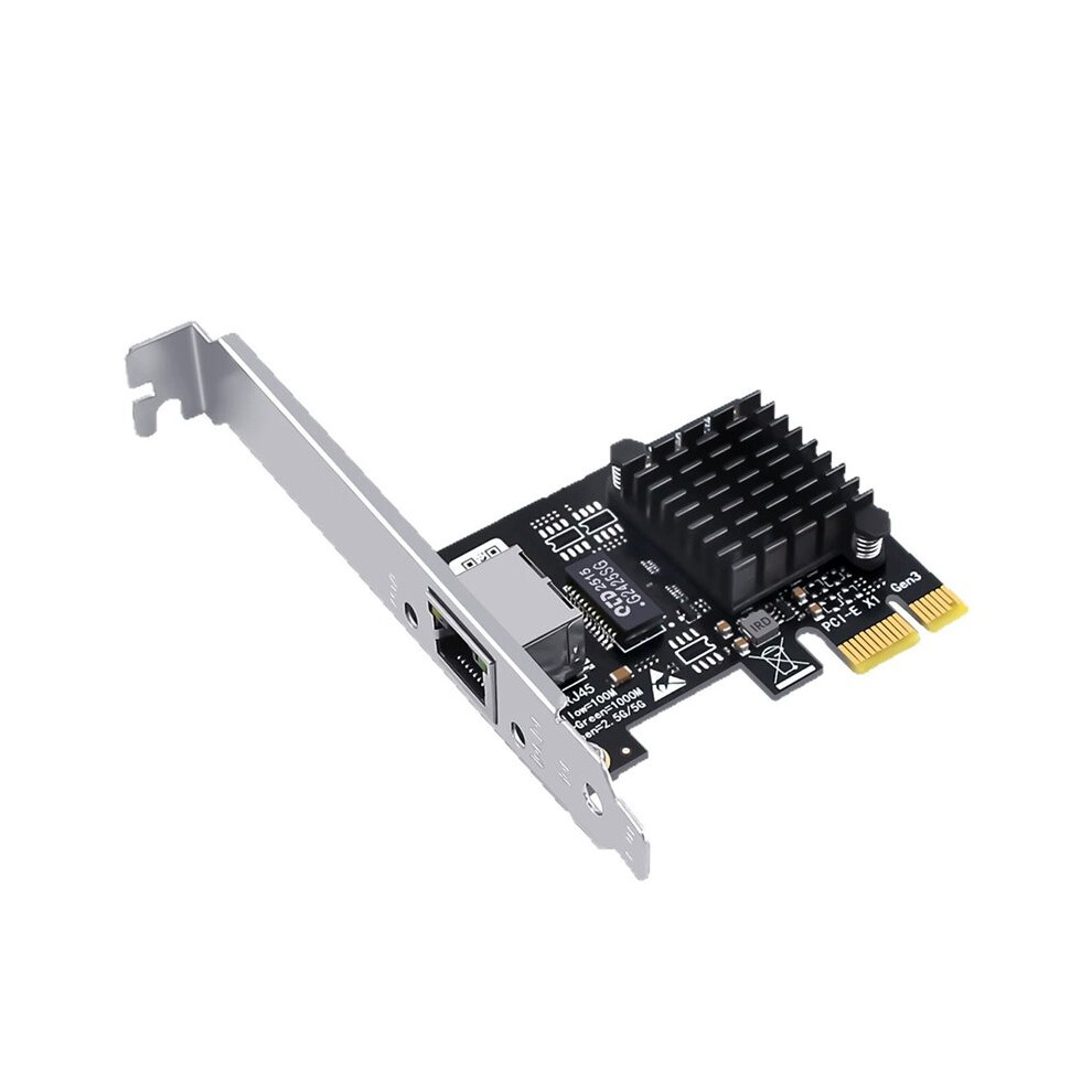 5Gbps Pci-E To Rj45 Network Card Rtl8126 100Mbps/1G/2.5G/5G Gigabit Ethernet Pcie Wlan Adapter For Pc Win10 11 4713738794931