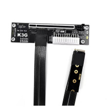 ADT-LINK M.2 NVMe to PCI-E 5.0 X16 EGPU Adapter Cable ITX/STX Laptop Card External Docking Station K43SG-BK-30cm