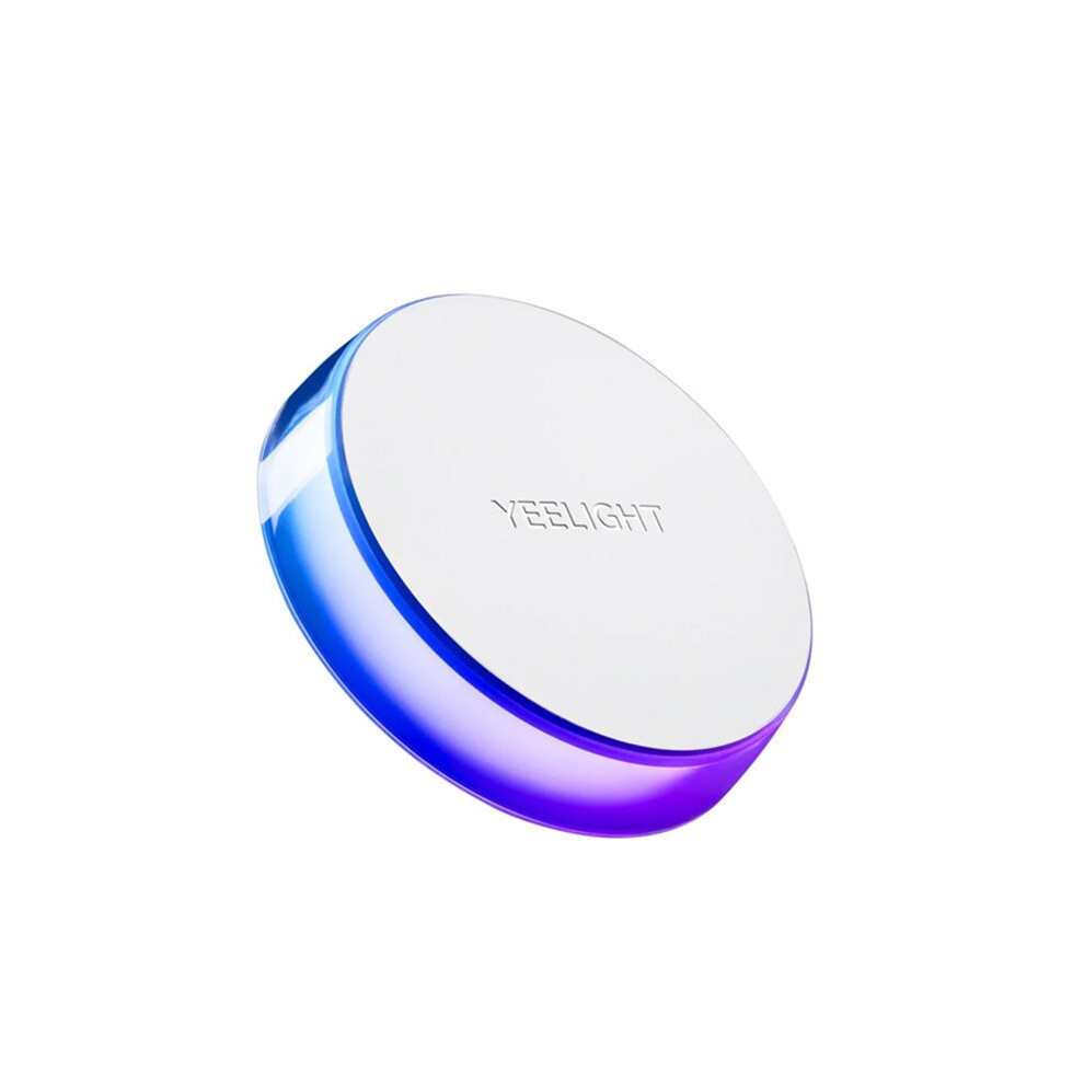 Photos - Car Amplifier Yeelight RGB Induction Night Light 5.8GHz +Light Dual Sensor Magnetic Night Light RGB Decor Lamp for Bedroom