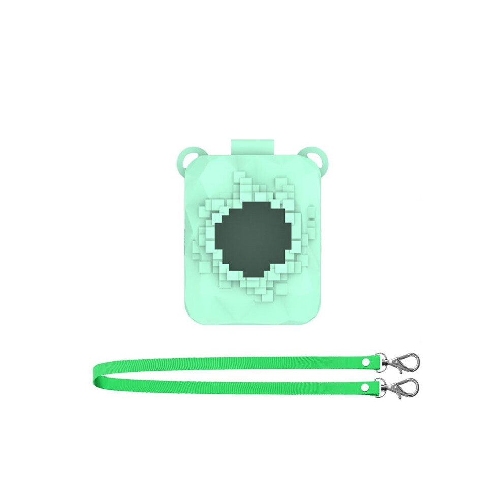 Silicone Case For Bitzee Magicals Digital Pet 2 Washable Protective Skin Sleeve Shockproof Soft Cover With Lanyard B Green Saudism