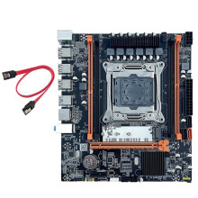 Scheda Madre Desktop X99 B85 LGA2011-3 4 Slot RAM DDR4 REG ECC M.2 PCIE SATA3.0 Kit Scheda Madre da Gioco X99