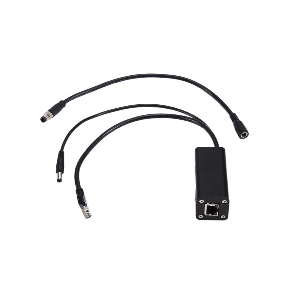 25W 2.5G Poe Splitter 48V To 12V Ieee 802.3Af Power Ethernet Splitter Adapter For Security Cctv System Camera 12V 4713387321472