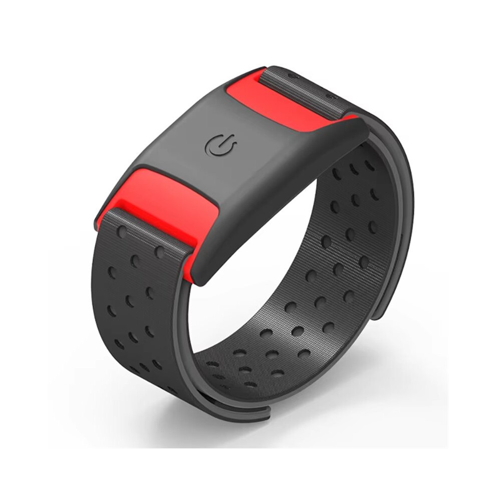 Saudism Heart Rate Monitor Armband Ble&Ant+ Fitness Heart Rate Monitor Armband For Polar Wahoo Zwift