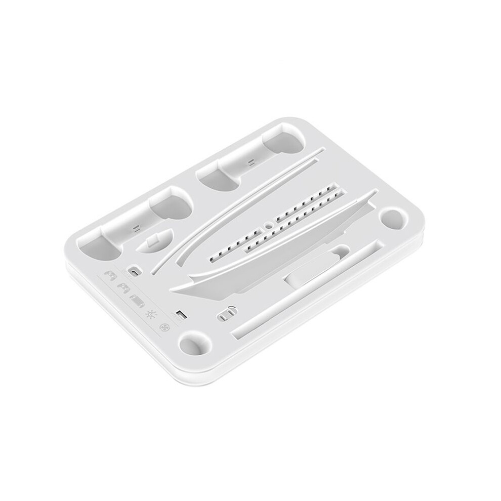 For Ps5/Ps5 Slim/Ps5 Pro Multi-Functional Charging Dock Station Vertical Stand Cooling Fan For Ps5 Console Charger B 4714040161527