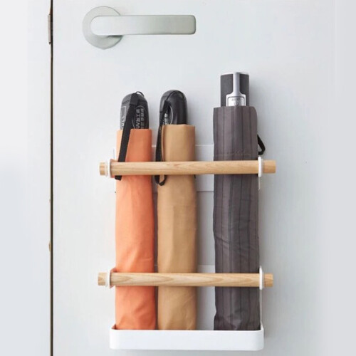 Self-Adhesive Wall-Mounted Umbrella Rack Holder, 2 Sizes
