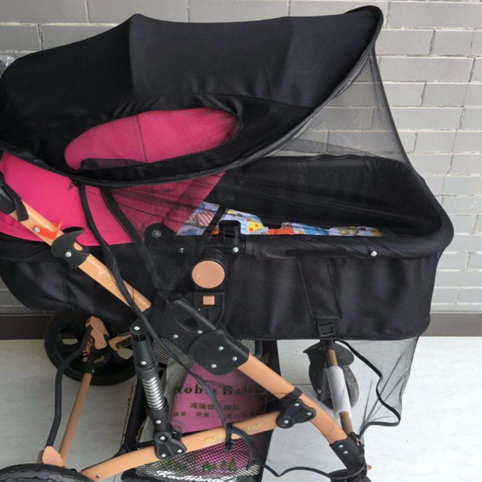 Breathable Lycra Baby Stroller Cover 80x66cm UPF50+ for All Seasons