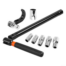 Basin Wrench Set With 6 Socket Sizes 812mm, Adjustable Swivel Claw Water Pipe  Tool For Plumbing Tasks