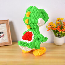 7050 Stück 3D Mini DIY Bausteine Spielset, Lernspielzeug, 17x29x33 cm