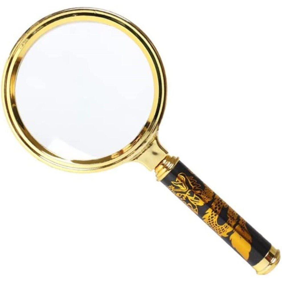5x handheld magnifier, detachable book and newspaper magnifier, portable