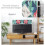 TV Protector Cover Chinese Style, DustProof Elastic 40Inch Lotus Pattern Display Screen Protector For TV/PC 2