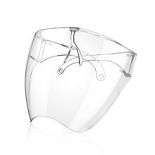 Full face shield clear not foggy clear face protector clear safe shield for male and female use